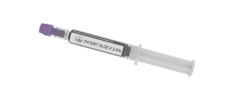 Patent Blue syringe